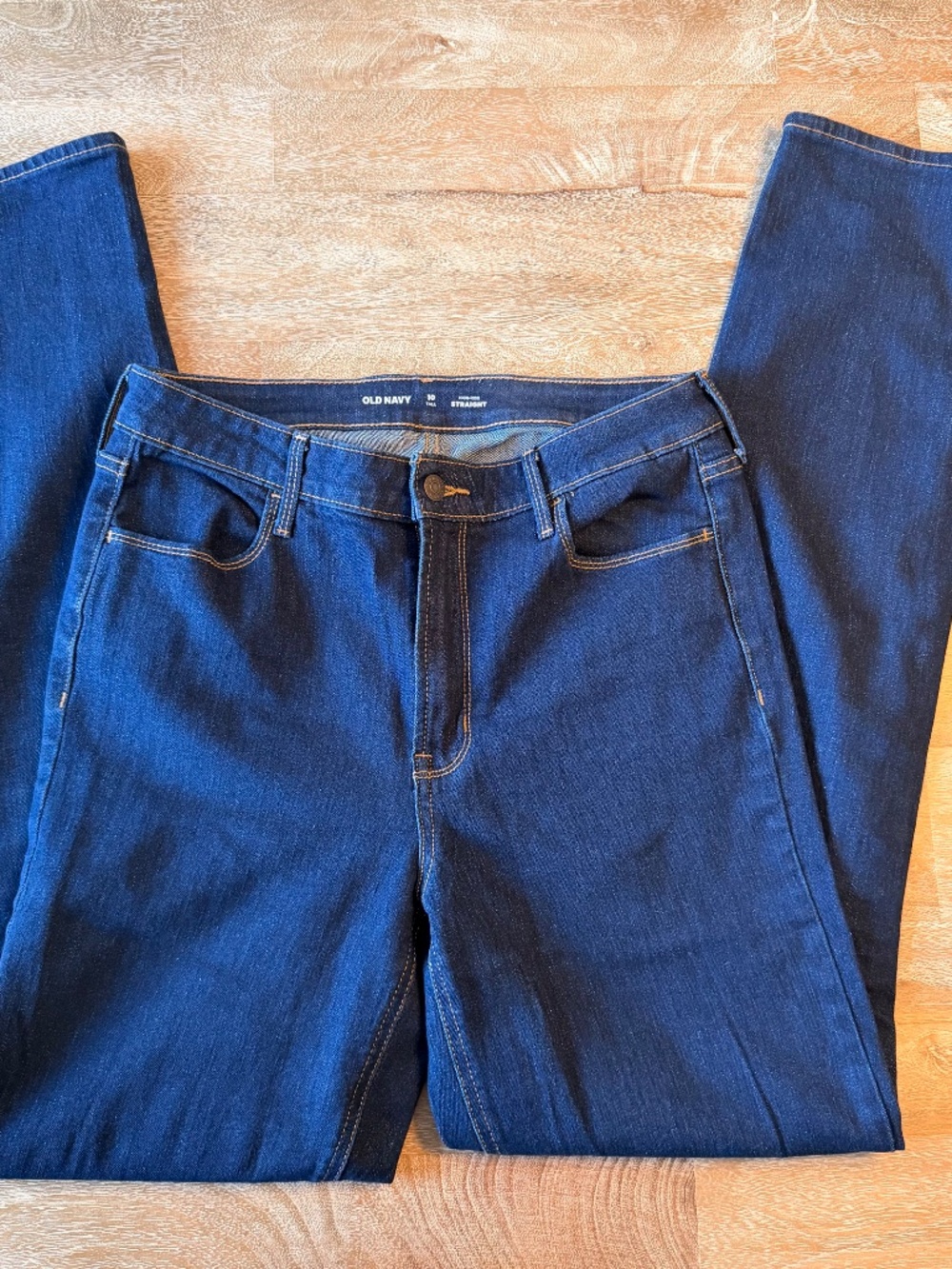 Old Navy High-Rise Straight Jeans - Size 10 Tall